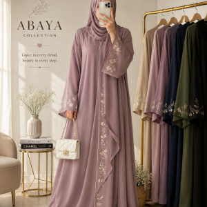 Butterfly Abaya
